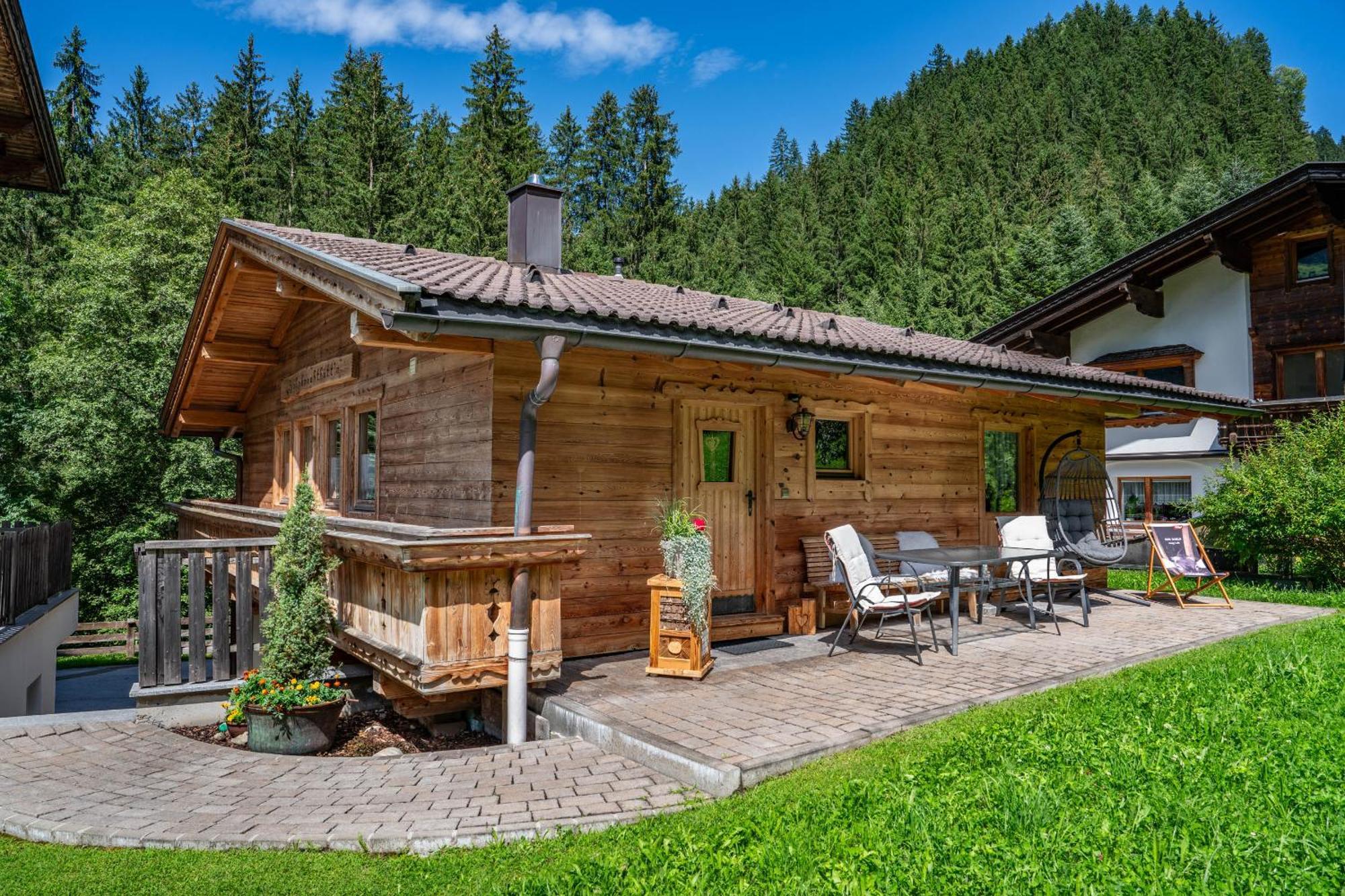 Holzknechthuette Villa Mayrhofen Eksteriør billede
