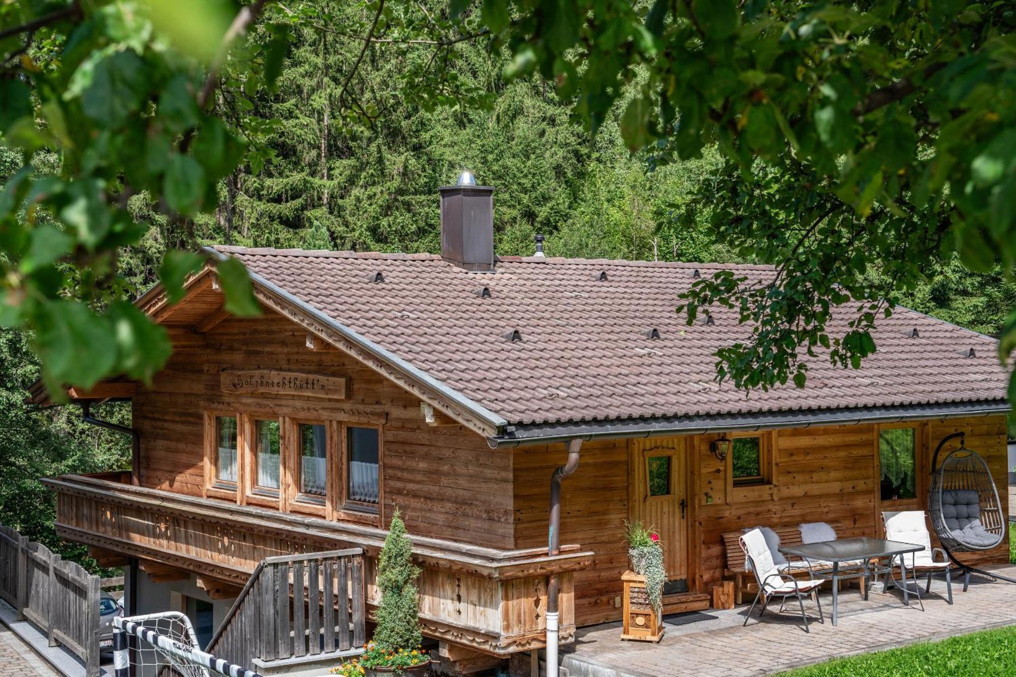 Holzknechthuette Villa Mayrhofen Eksteriør billede