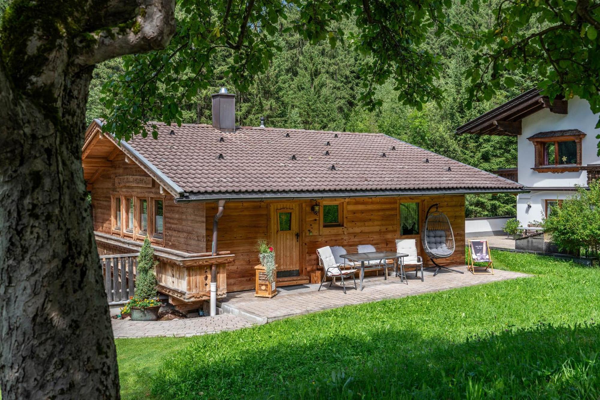 Holzknechthuette Villa Mayrhofen Eksteriør billede